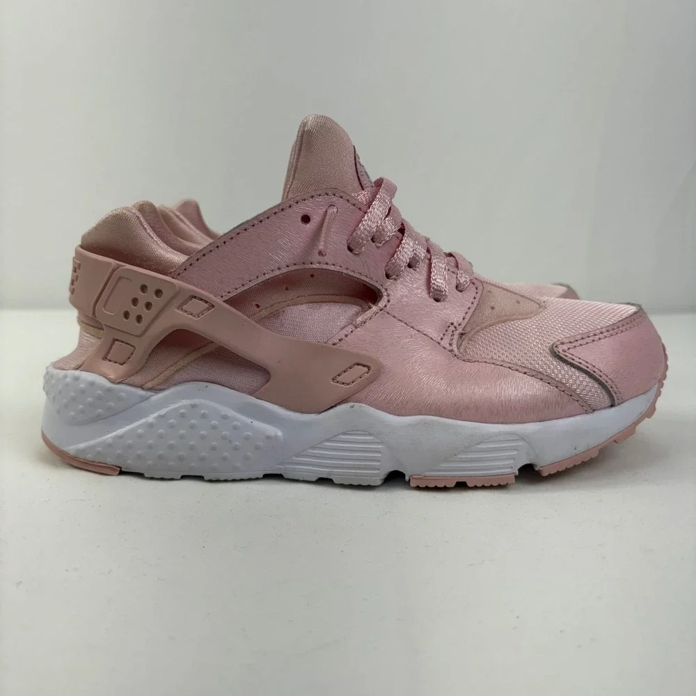 Nike Air Huarache Run‎ SE Pink White Kids Youth Running Shoes 859591-600 Size 3Y